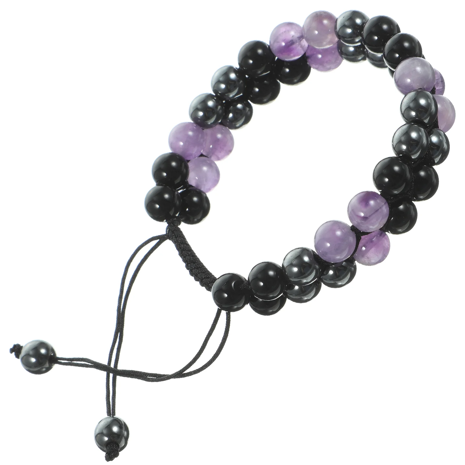 

Amethyst Bracelet Beads Female Wristlet Charm Bracelets Girls Unisex Aesthetic Beaded Crystal Women Decor