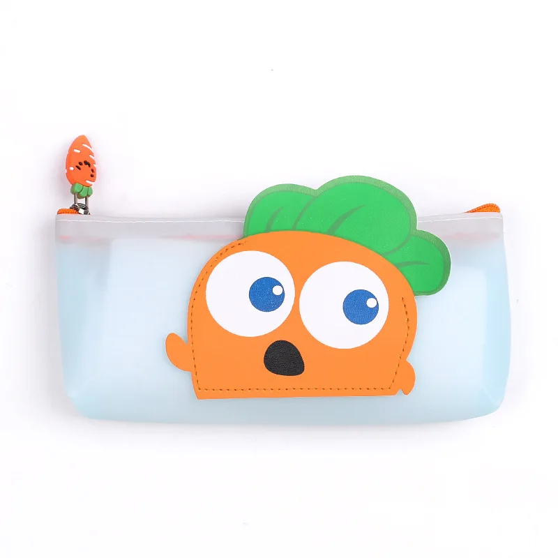 

Cute Carrot pencil bag storage case for kids Stationery office school supplies Escolar Papelaria