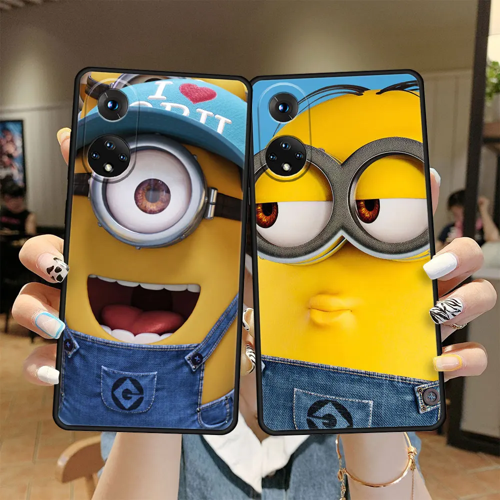 

Armor Soft Despicable Me Minions Cute Phone Case for Honor 60 X8 X9 30i 20i Lite x7 Pro 50 Play 9A 5G 9 Play6T SE 8X 10 Magic4