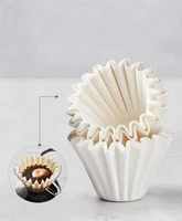pour over coffee filter paper cake cup origami filter cup household boxed bags coffee filter
