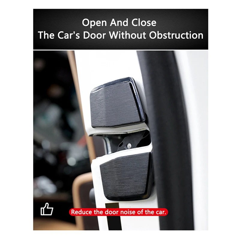 4 комплекта автомобильных пряжек стабилизатора двери TRD для Honda Civic Accord CRV Odyssey HRV