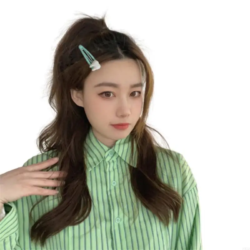 Пластиковая заколка для волос F92D