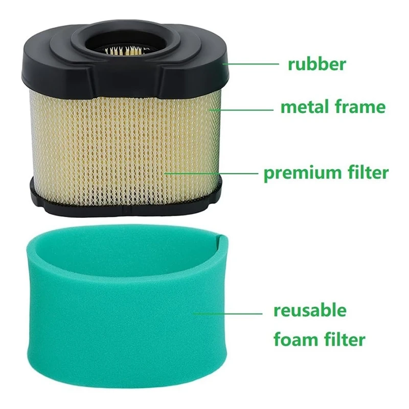 792105 D170 детали воздушного фильтра для John Deer-E MIU11515 MIU11517 D160 LA155 LA165 LA175 Z425 Briggs Stratto-N 593240