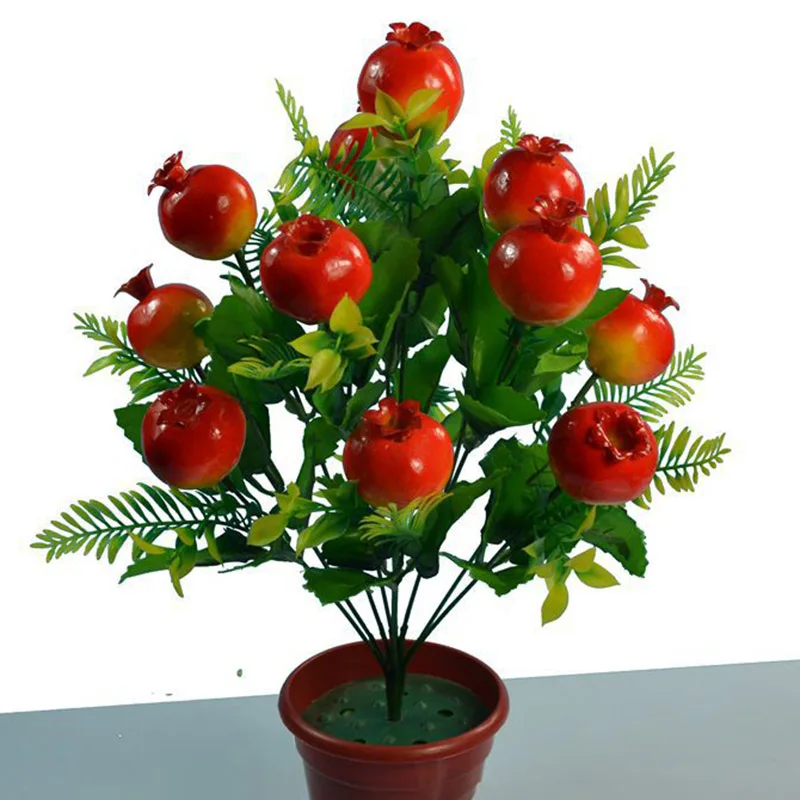 

Artificial Fruits Peach for Home Decor Fruit Tree Plastic Fruit Counterfeit Plants Berries Peaches Home Decorations Fake Plant