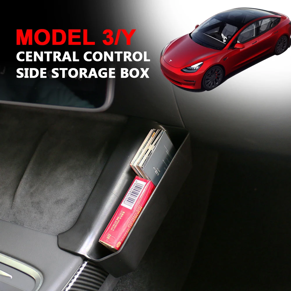 

For Tesla Model 3 Y 2017-2021 Car Central Control Armrest Side Seat Gap Storage Box Organizer Model 3 Y 2021 Auto Tccessories