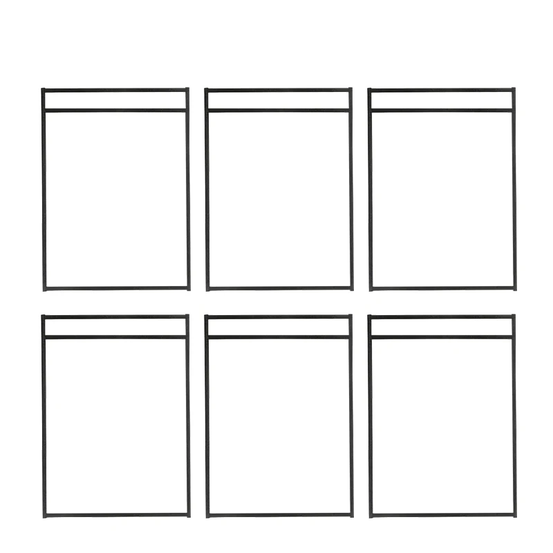 Прозрачные Карманные Папки Для Сухого Стирания 6/12/24 Упаковки Офисные Школьные