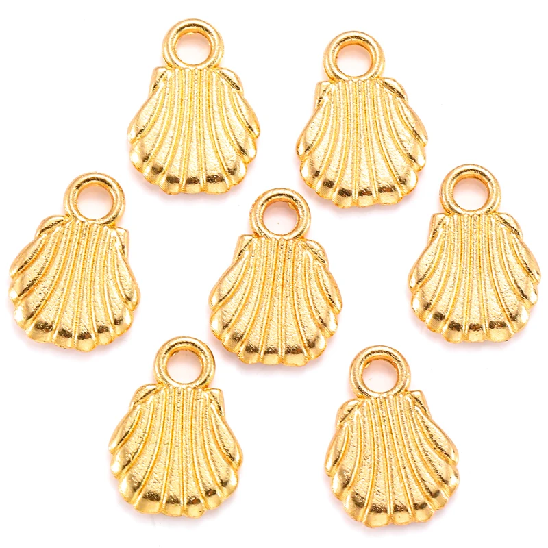 50 шт. подвеска-ракушка для ожерелья браслета серьги сделай сам изготовление