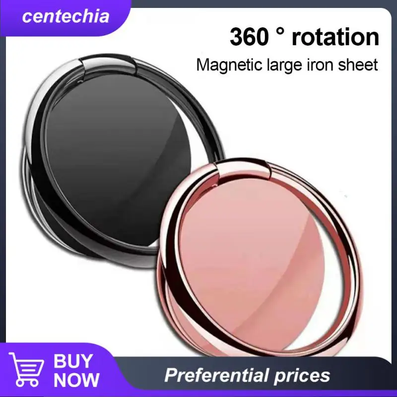 

Universal Phone Stand 360 Degree Rotating Luxury Rotatable Finger Ring Holder Desktop Magnetic For Iphone Sumsung Huawei