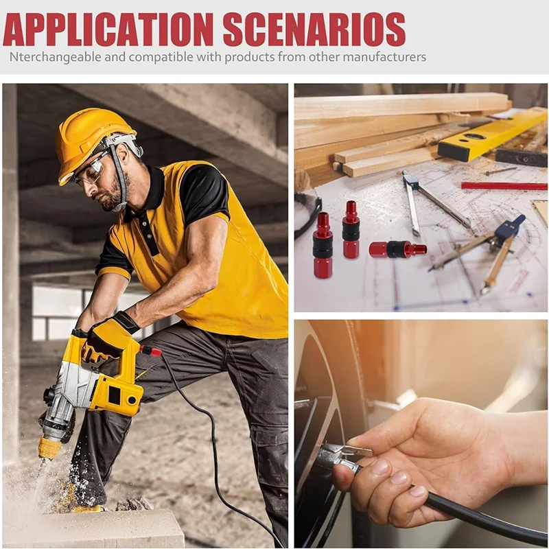 Комплект воздушных соединителей и заглушек фитинги NPT 1/4 дюйма набор фитингов для