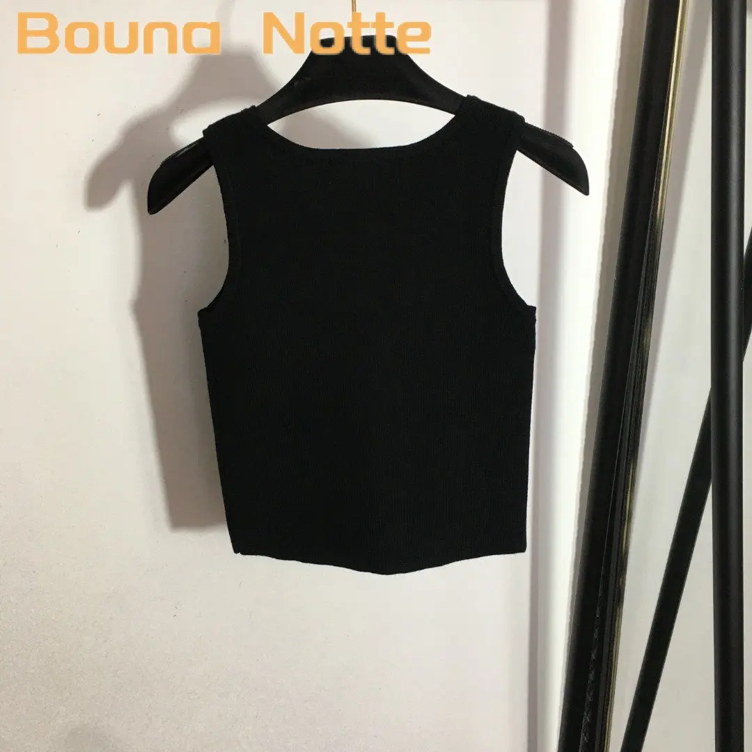 

Женский трикотажный топ на бретельках, облегающие леггинсы без рукавов, весна-лето