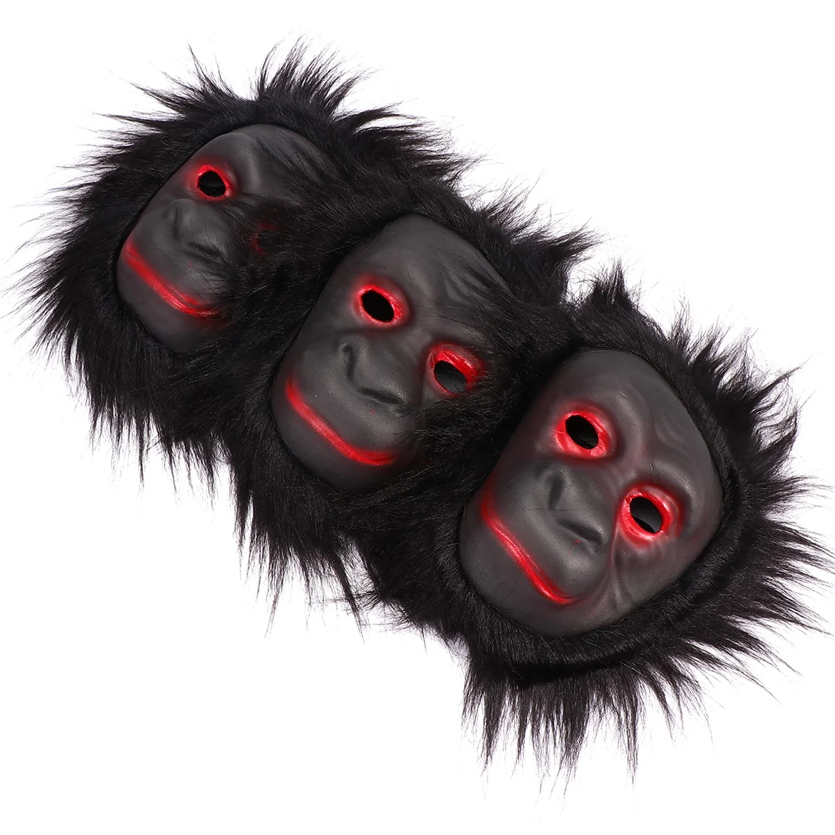 

3pcs Chimpanzee Monkey Novelty Costume Black