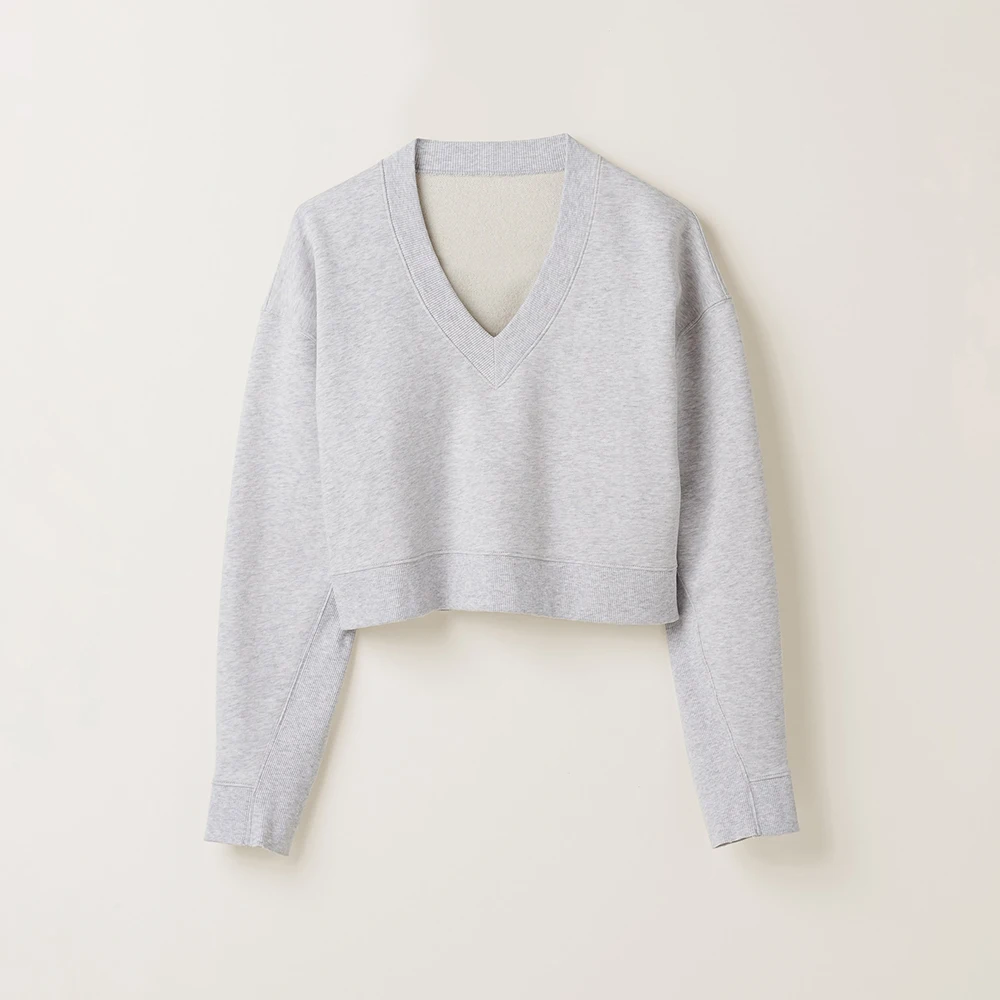 

MS Embroidered Cotton Fleece Sweatshirt #wfms6283