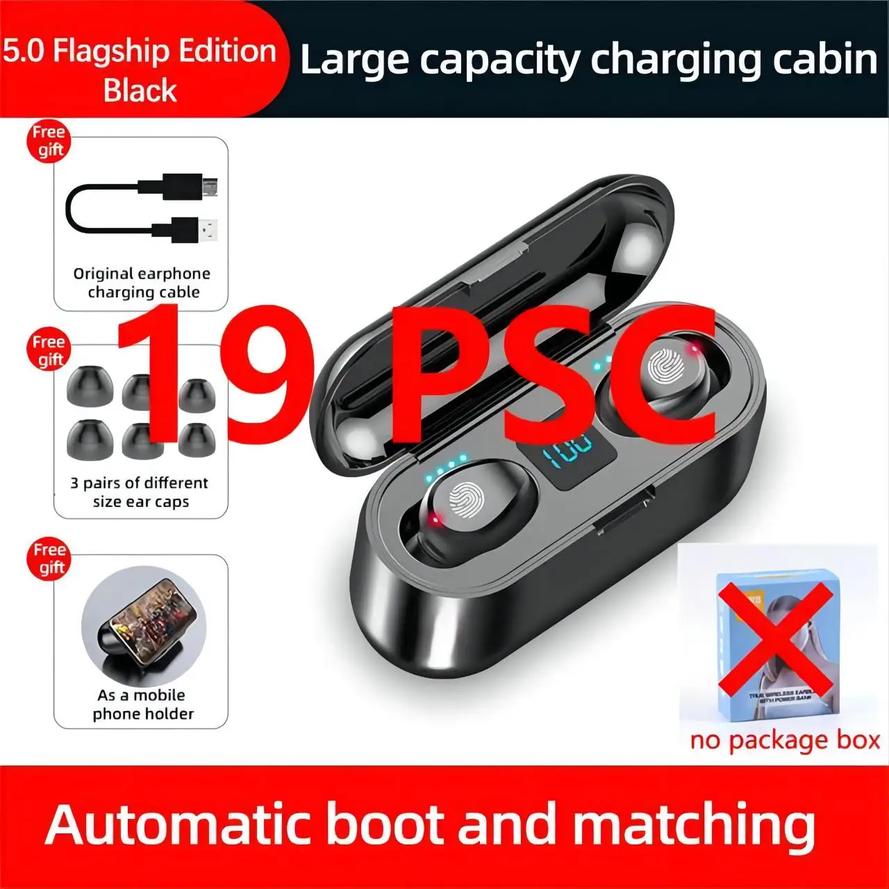 Большая оптовая продажа VIP F9 E6S A6S Y50 Y30 G6S G7S A6R 5C Прямая поставка беспроводные Bluetooth