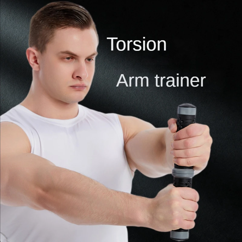 Torsion Wrist Torsion Bar for Fitness Training Wrist Strength Wrist Grip Arm Muscle Training Hand Grip Wrist Roller Trainer