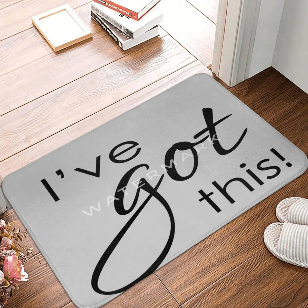 

I've Got This Carpet, Polyester Floor Mats Fashionable Bathroom Easy To Clean Festivle Gifts Mats Customizable