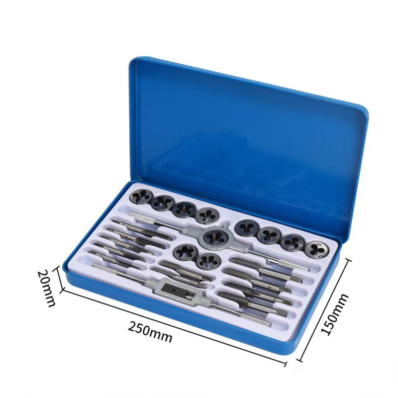 

Metric Taps And Dies Set Thread Cutting Tool Adjustable Taps Dies Wrench Car Repair Hand Tool Metric Taps And Die Kits