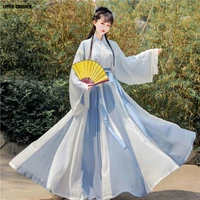 traditional ancient hanfu dance costume female folk princess hanfu dress oriental han dyansty cosplay dress fairy dancewear