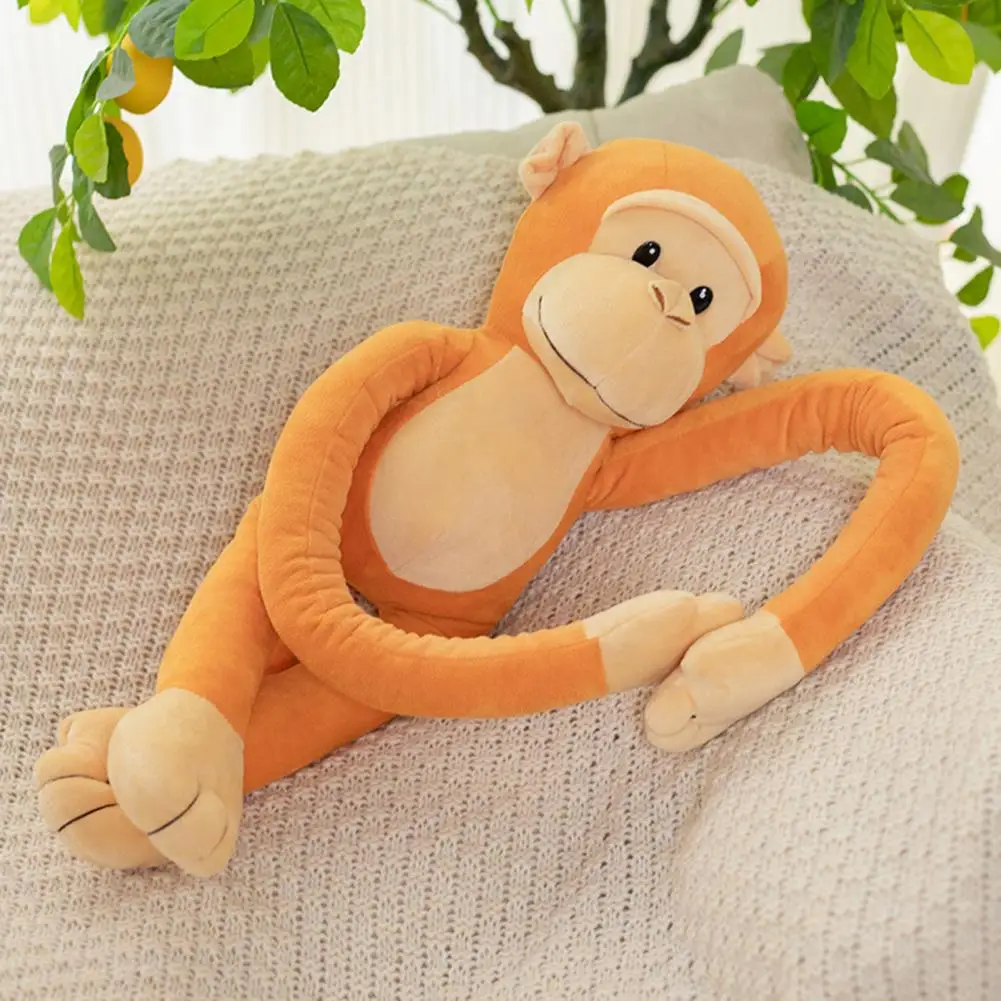 

Little Monkey Doll Cute Soft Simulation Long Hands Monkey Plush Toy Home Decoration Gibbon Plush Doll Monkeys Stuffed Toy
