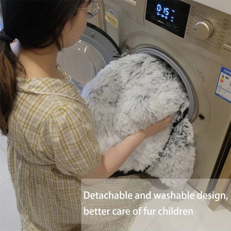 Уютная плюшевая кровать для домашних животных коврик дивана больших и средних