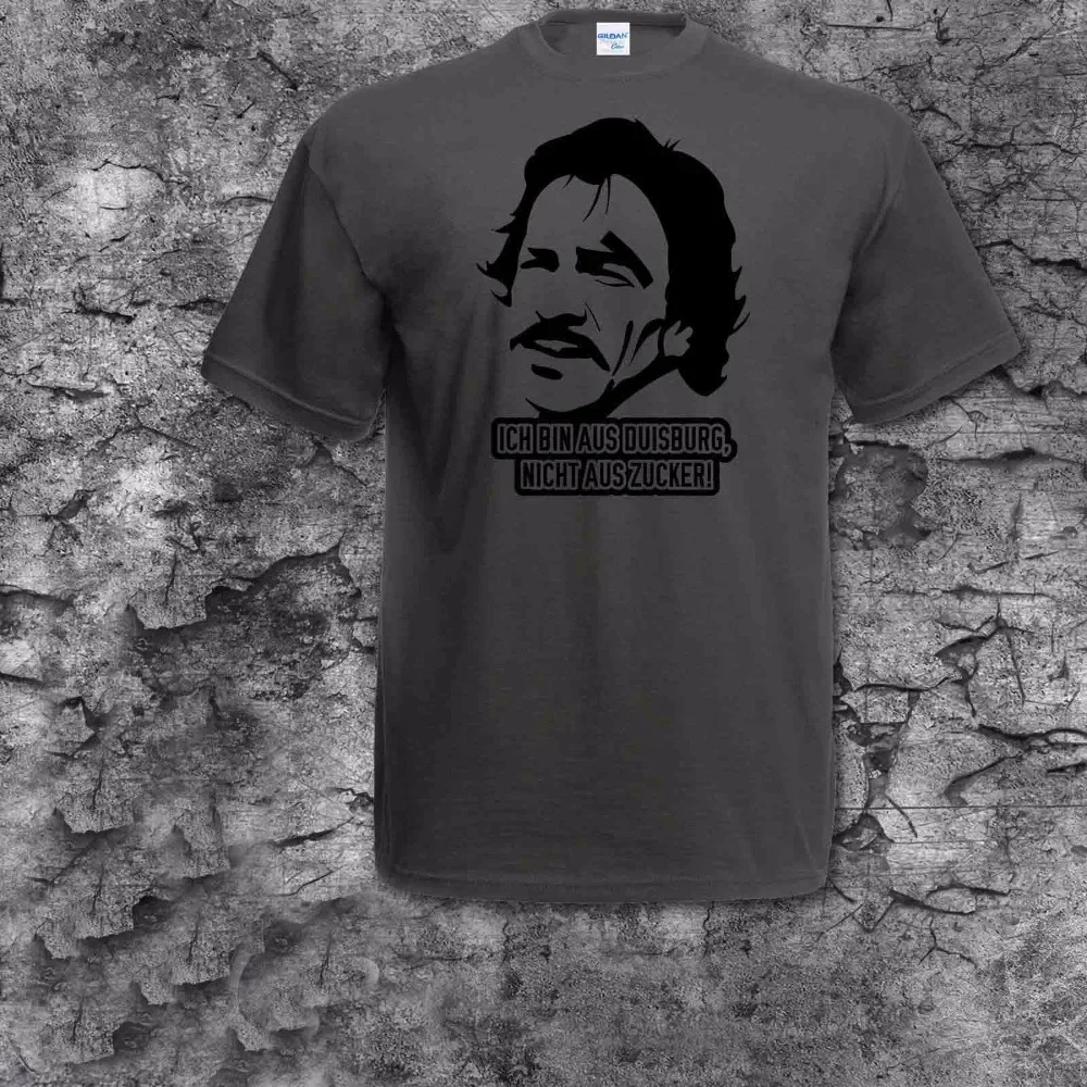 Оптовая продажа футболка Schimanski Artwork Duisburg Tatort Gotz George рубашка шляпа Riot Homme на заказ