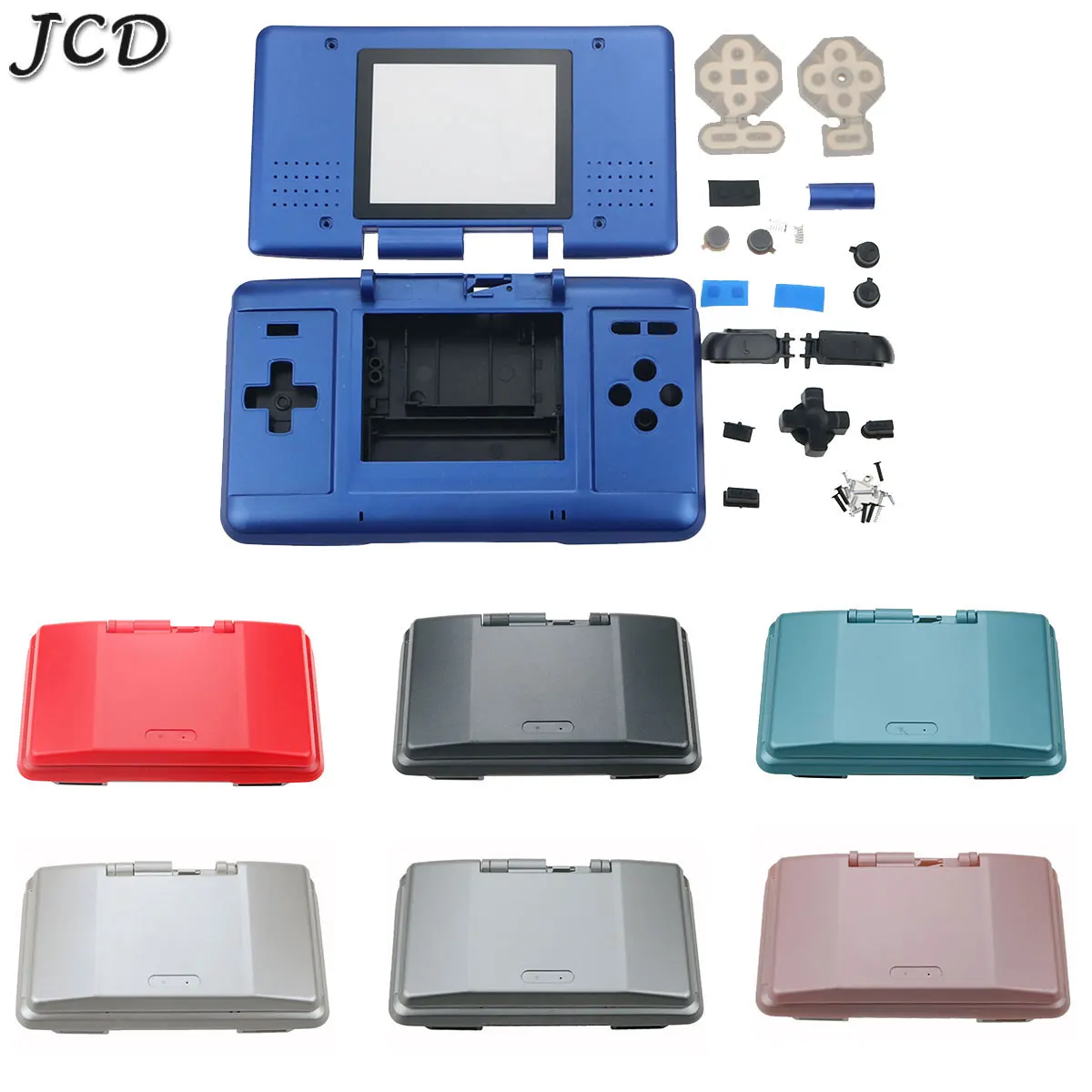 Защитный чехол JCD с кнопками для игровой консоли DS, сменный пылезащитный чехол для NDS, запчасти для ремонта