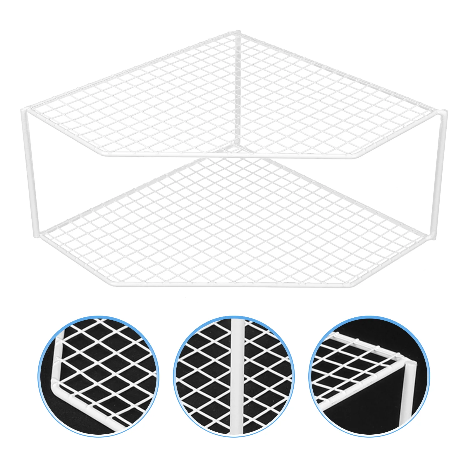 Многофункциональный органайзер для кастрюль маленькая угловая полка удобная