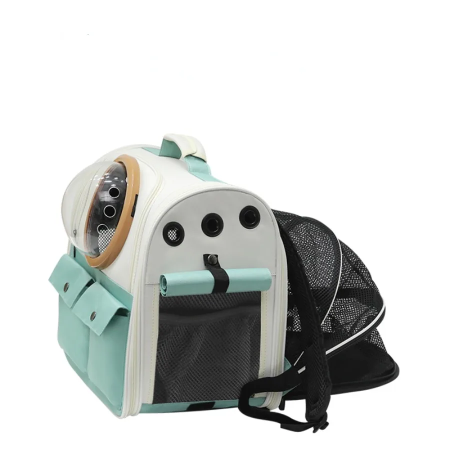 

Travel Space Capsule Cat Carry Bag Shoulder Portable Outdoor Cats Backpack Unique Breathable Foldable Mochilas Pet Accessories