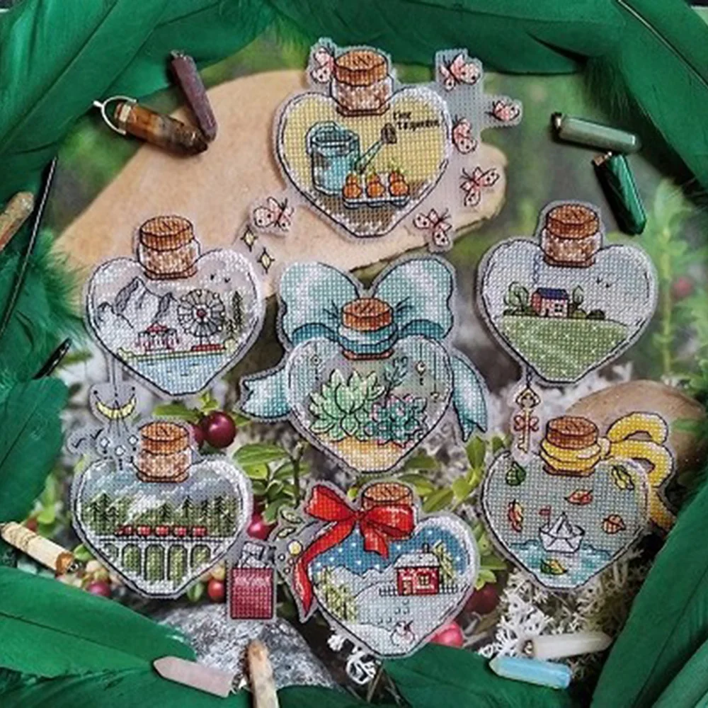 

For Needlework Kit NOT PRINTED Cross stich Painting Set Cross Stitch Kits Cross-stitch Embroidery Set Stitch Kits Cross