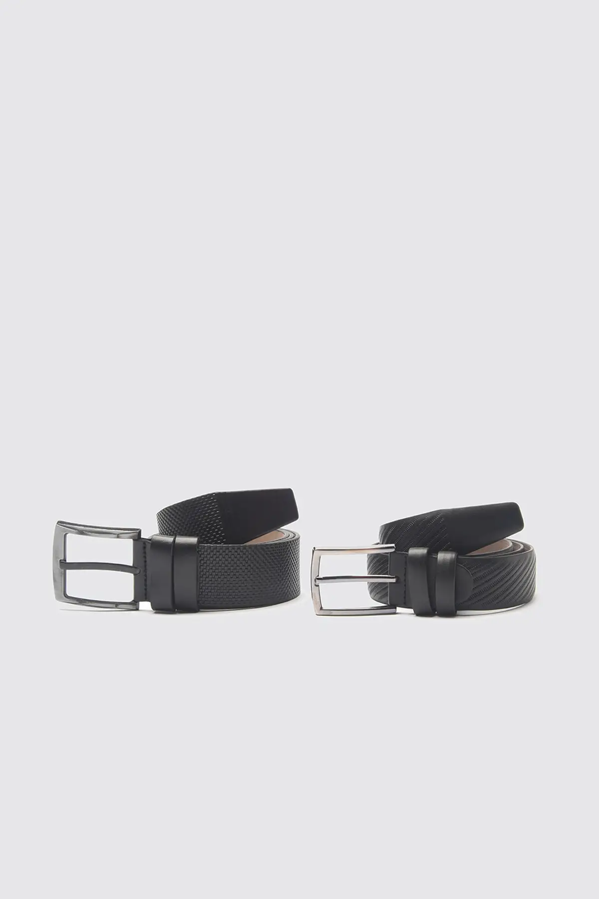 

Trendyol Male 2'li Faux Leather Belt TMNSS21KE0090