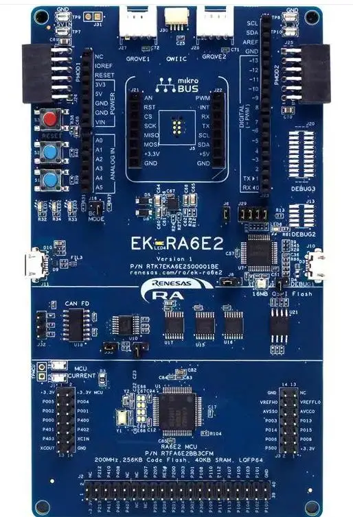 

Плата RTK7FPA6E2S00001BE для платы разработки RA6E2