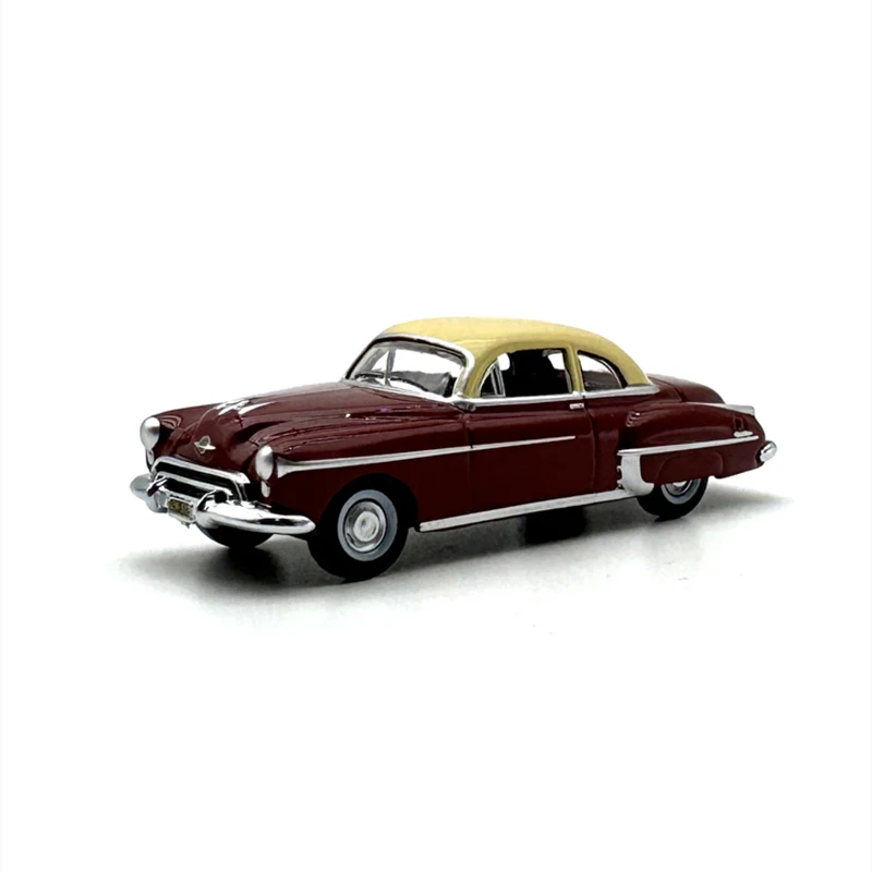

1:87 Scale Diecast Alloy Oldsmobile Rocket 88 Coupe Toys Cars Model Classics Adult Collectible Souvenir Gifts Static Display