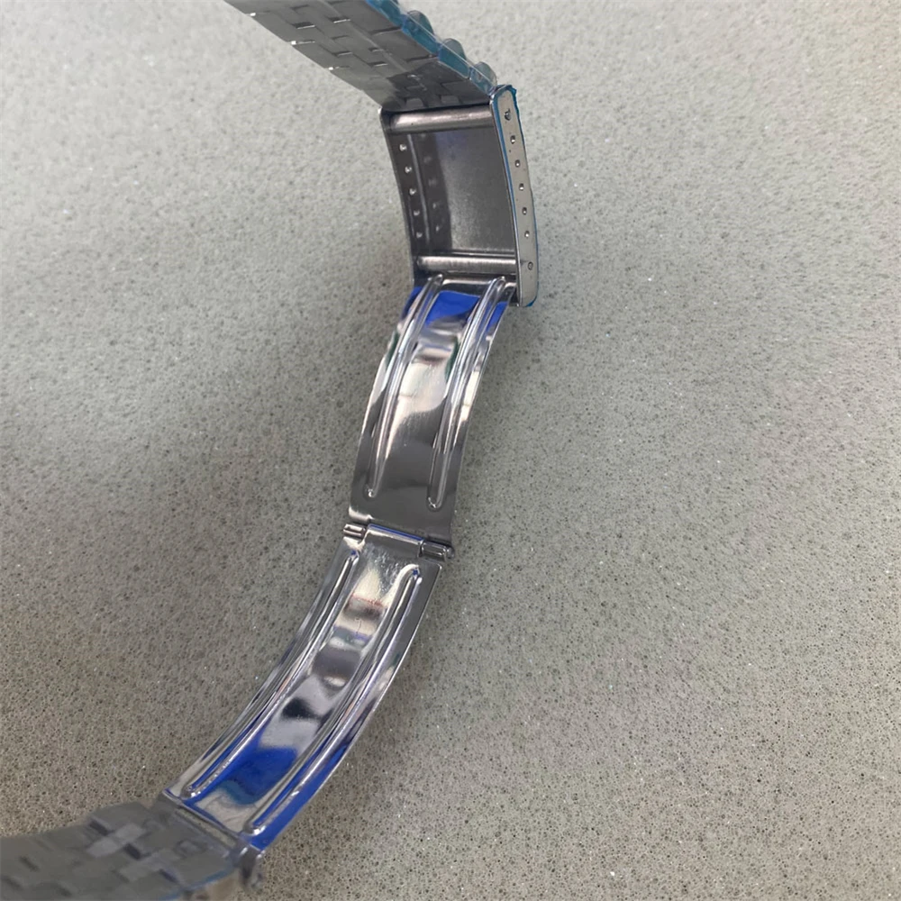 Nice 39.5mm Stainless Steel Retro Watch Case Strap 120 Clicks Unidirectional Bezels Sapphire Glass Case for NH35 NH36 Movement