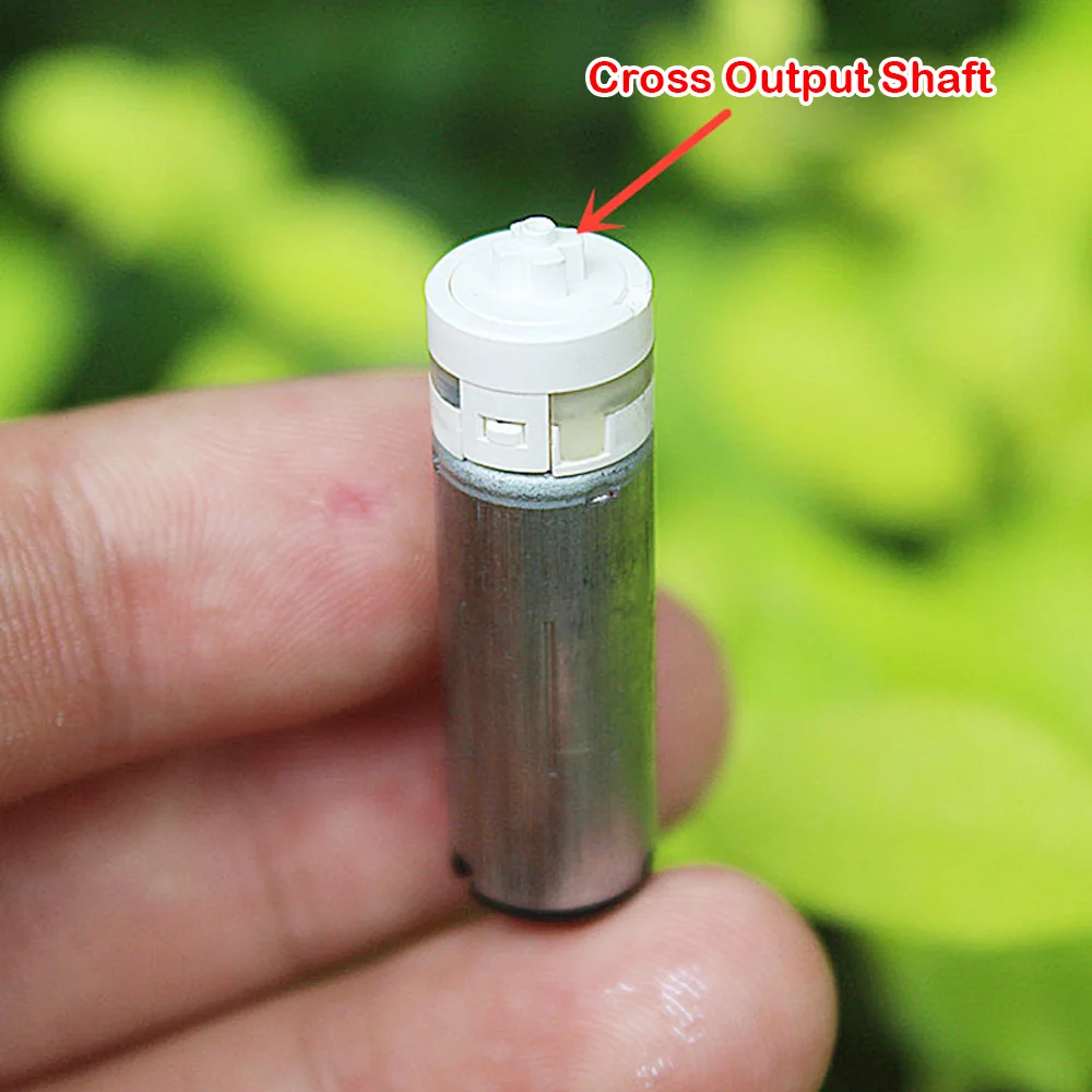 Мини-двигатель с редуктором 10 мм, планетарный редуктор, миниатюрный бесшумный двигатель постоянного тока 1-3,7 в 34RPM-125, игрушка-робот/блокировка отпечатков пальцев