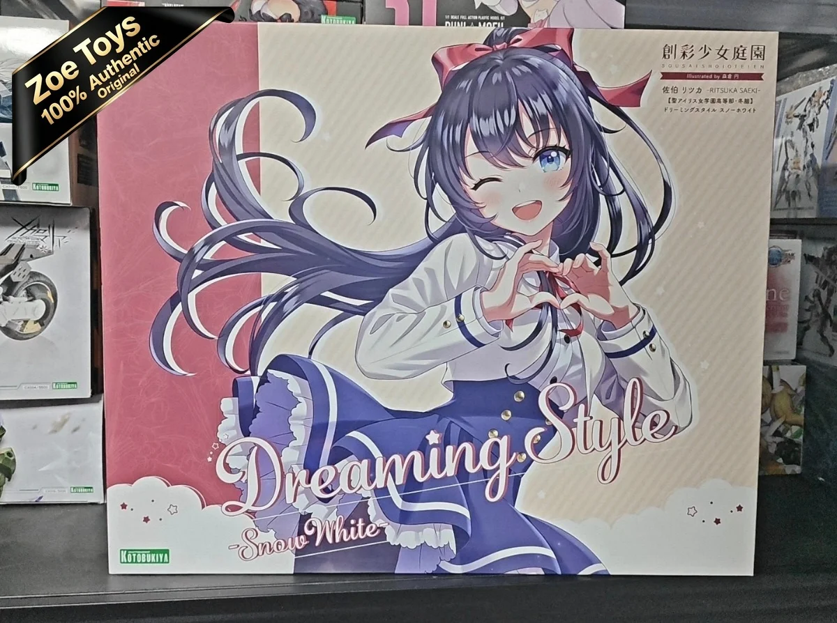 Фото В наличии: Коллекционная модель аниме-фигурки Kotobukiya JK032 Sousai Shojo Teien Saeki Ritsuka Dreaming Snow White, масштаб 1/10 №2