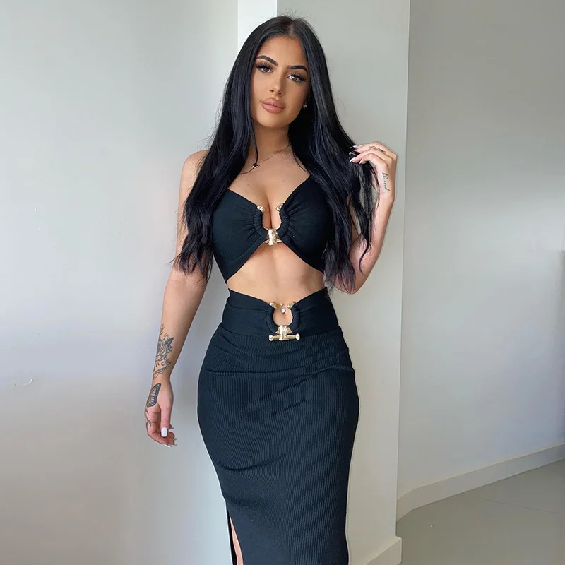 

Женское Сексуальное вечернее облегающее платье Zoctuo, Черное длинное платье с V-образным вырезом, осенняя одежда, 2023