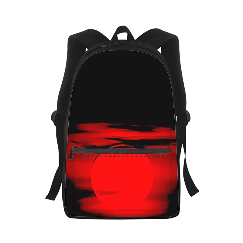 art moon Men Women Backpack 3D Print Fashion Student School Bag Laptop Backpack Kids Travel Shoulder Bag
