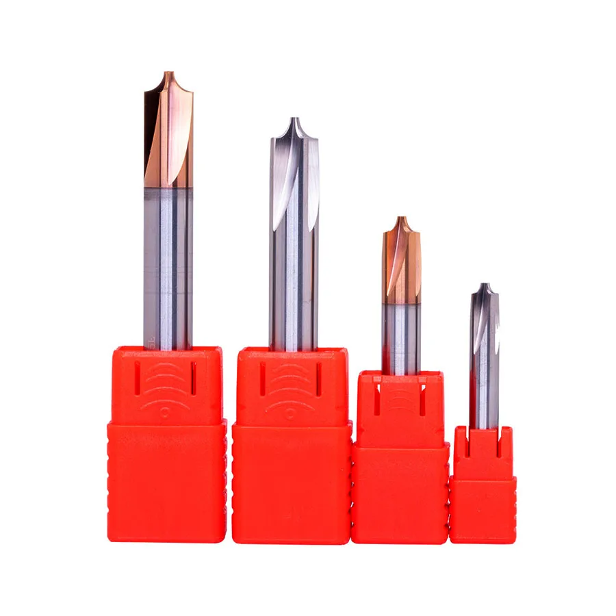

HRC55 Inner R Knife Tungsten Steel Corner Rounding End Mills Arc Chamfering Milling Cutter R0.5 R1 R1.5 R2 R3 R4 R5 Router Bits