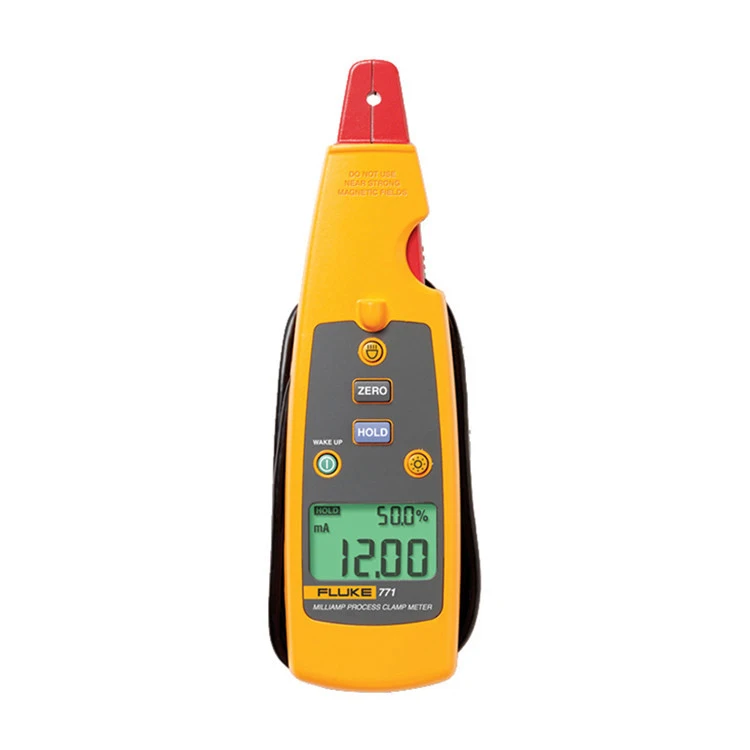 

Fluke 771 772 773 ammeter 20 mA process clamp meter 771CN loop current test calibrator