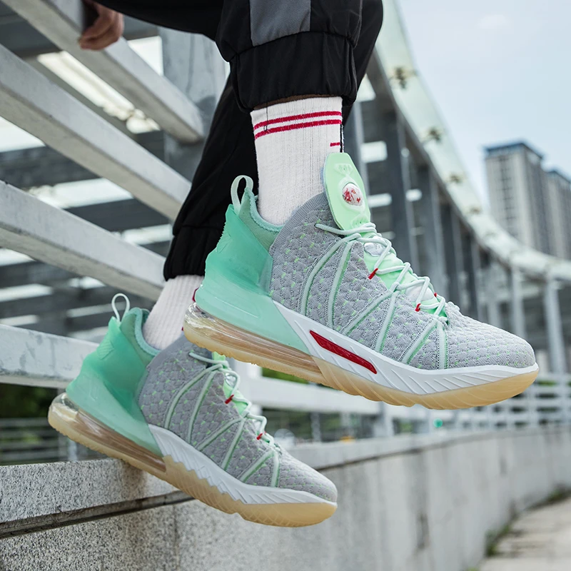 WH-0801 Professional Mens Basketball Sneakers Gym Training Sports Shoes Wearable High Quality Tenis Masculino Basketball Shoes