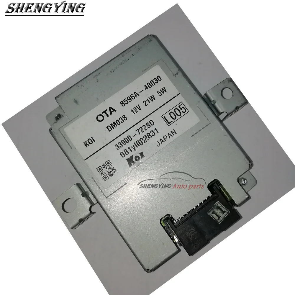 

8596A-48040 8596A-48030 оригинальный Подержанный компьютерный налобный фонарь 12 в 21 Вт 5 Вт фотоэлектрический модуль управления налобным фонарем DM038 левый или правый