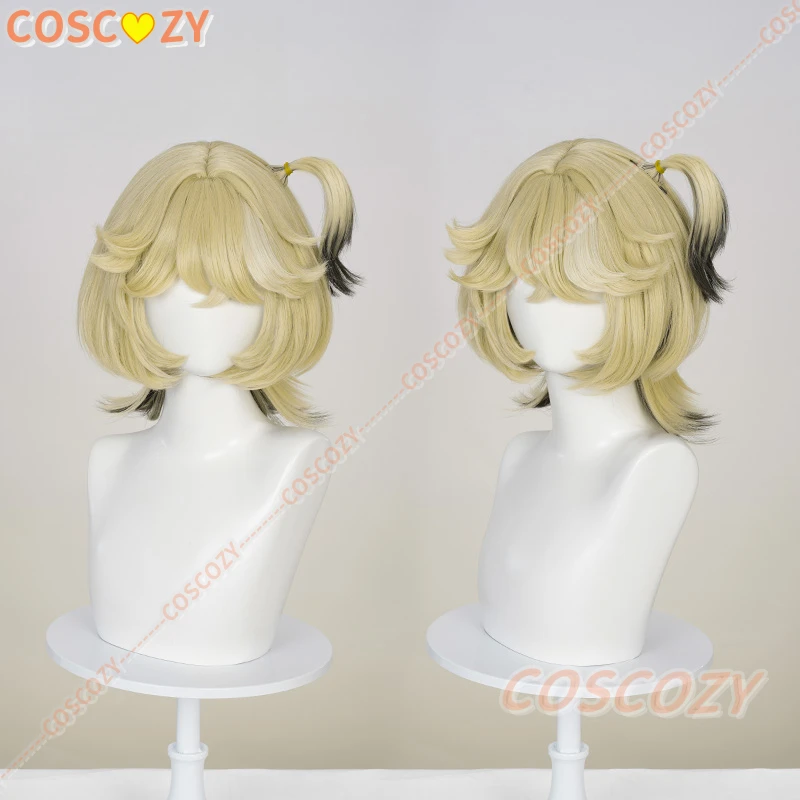 Game Identity V Tracy Reznik Lock Core Косплей Парик Механик Блондинка Черные Короткие Волосы