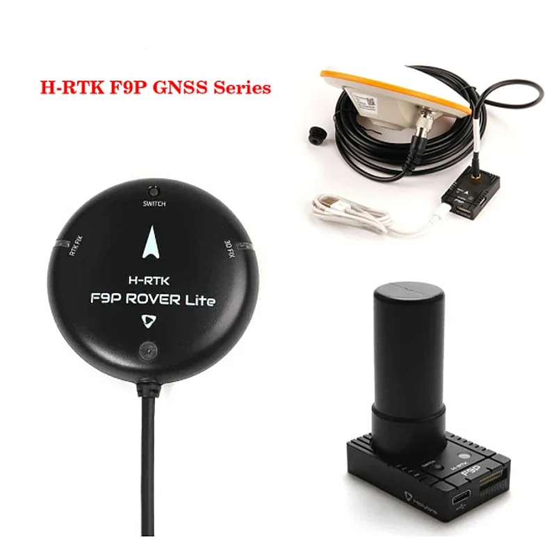 Фото НОВАЯ серия Holybro H-RTK F9P GNSS H-RTK F9P Rover lite/Rover lite 2-я GPS/F9P Helical/F9P Base №1