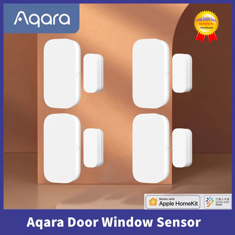 Aqara Door Window Sensor Zigbee MCCGQ11LM Wireless APP Remote Control for Smart Home Work With Xiaomi Mijia Apple HomeKit APP