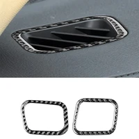 for Toyota Highlander 2015-2018 Dashboard Air Vent Outlet Decoration Sticker Decal Cover Trim Car Interior Accessories