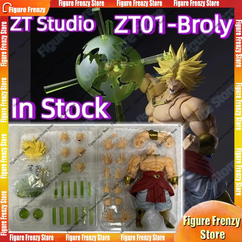 Фото Специальное предложение! В наличии: Фигурки ZT Studio ZT01 ZT02 ZT03 Dragon Ball Z SHF Super Saiyan SSJ3 Broly Broli (Аниме) №3