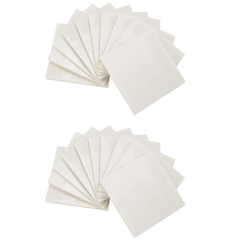 

Transparent Sticky Note Pads-1000Pcs Waterproof Self-Adhesive Pad,Sticky Notes For Reading,Home,Office,School (3X3inch)