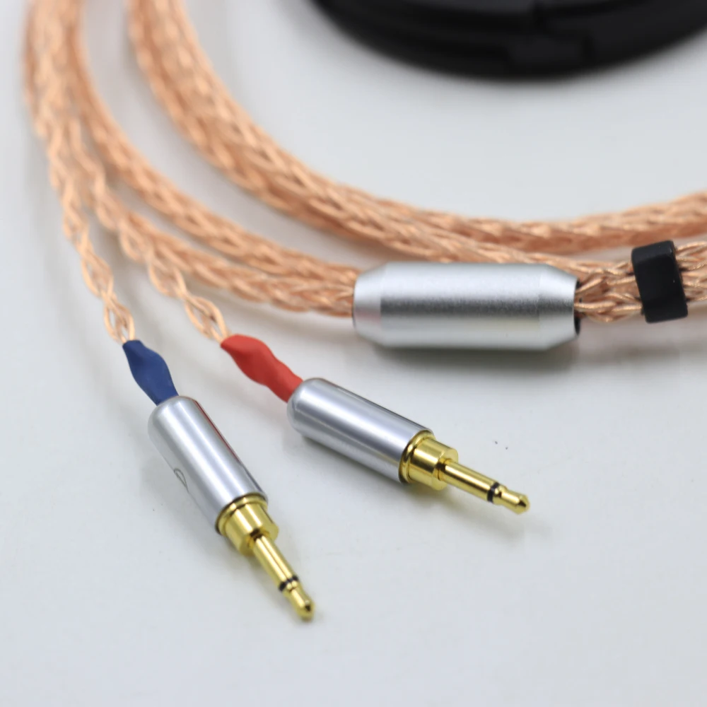 8-жильный штекер из чистой меди 2x2 5 мм для HiFiman HE1000 HE400S HE560 Oppo PM-1 PM-2 XLR/3 5/4 4 балансный