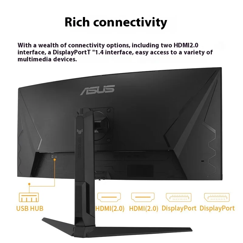 Монитор ROG VG34VQL3A игровой 34 дюйма 2K изогнутый 180 Гц HDR400