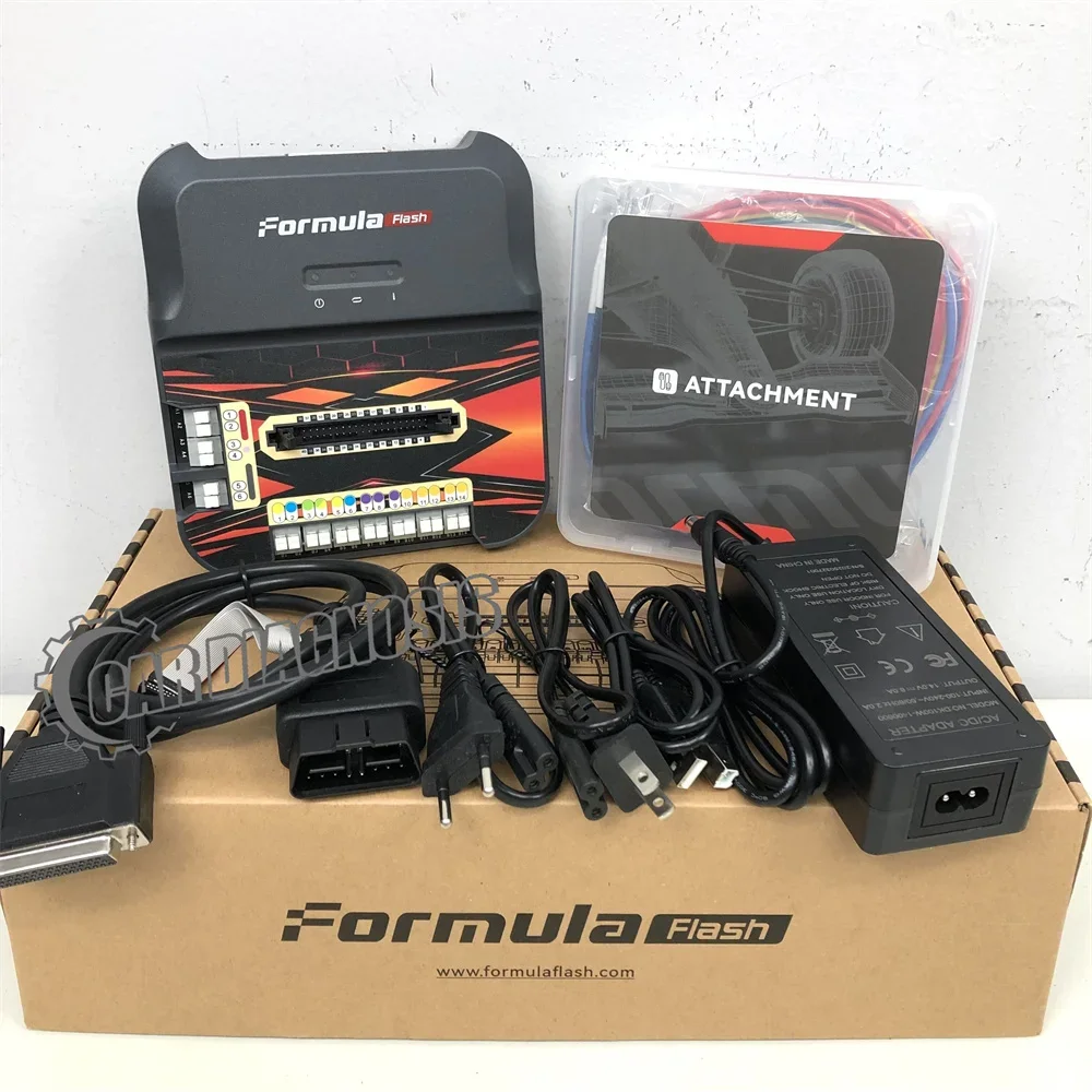 Фото Программатор для чип-тюнинга ECU TCU FormulaFlash, режим bench boot, клонирование ECU, очистка DTC, отключение IMMO, обновление прошивки, инструмент для перепрошивки. №1