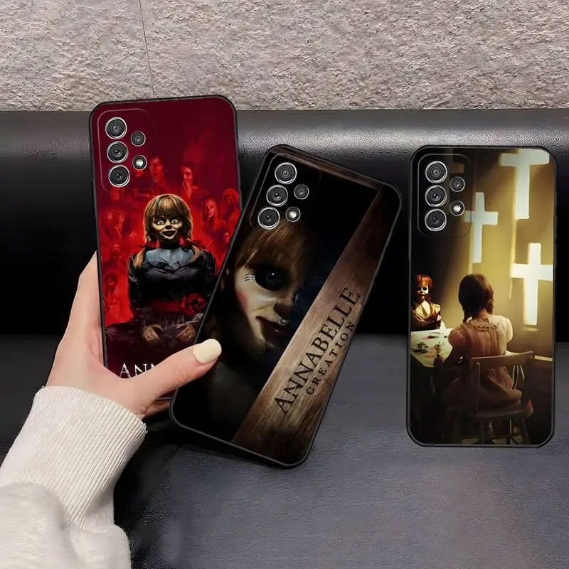 Annabelle Horror Movie Phone Case For Samsung A32 A21 A22 A30 31 A40 A42 51 A50 72 A52 53 A70 A71 A73 A80 A20 S10 Soft Cover
